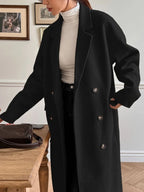 Oversize Melton Long Coat