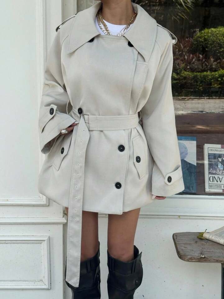 Frech Style Trench Coat