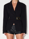 Belted Blazer