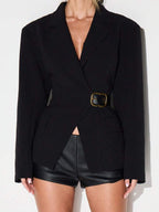 Belted Blazer