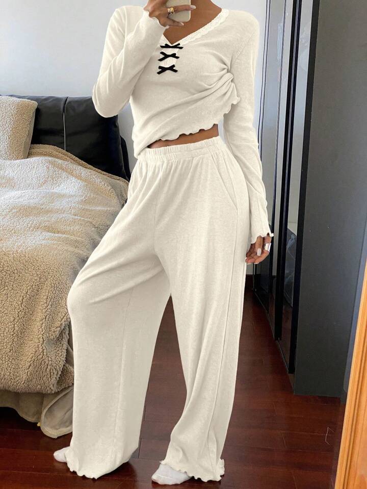 Women’s Soft Knit Pajama Set