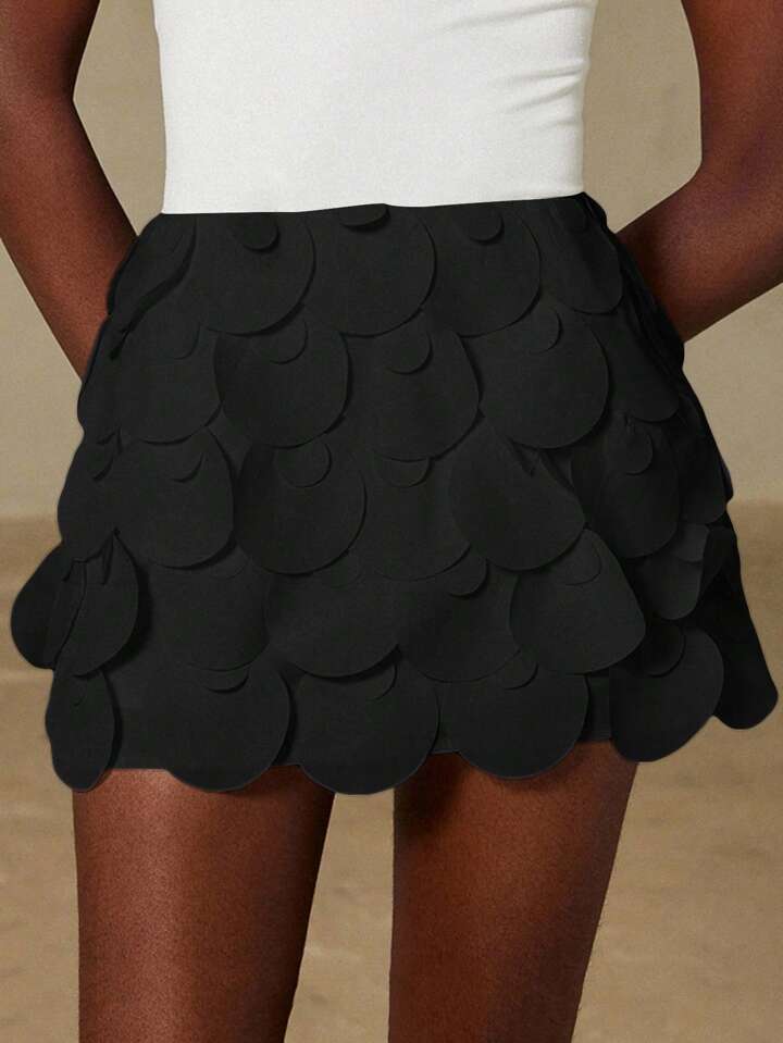 Mini Scallop Skirt