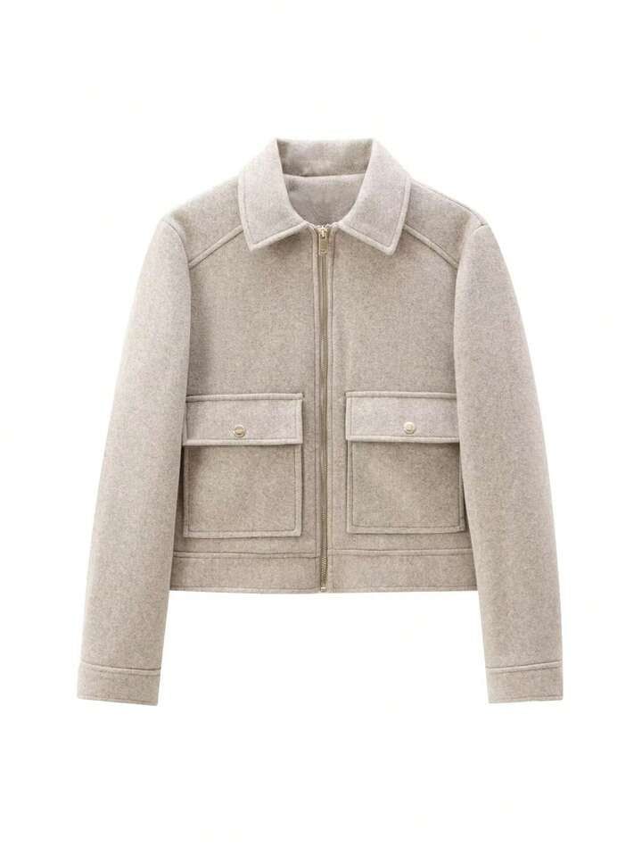 Wool Bomber Jacket