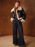 Shearling Collar Jacket