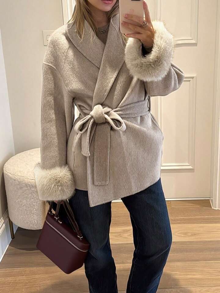 Belted Wool Coat