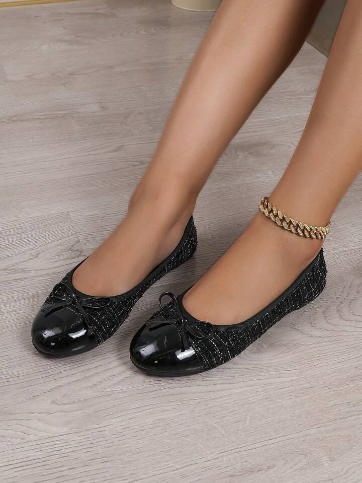 Leather Ballerina Shoes