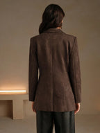 Kobi Halperin Brenna suede blazer