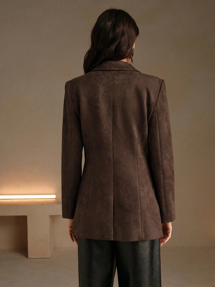 Kobi Halperin Brenna suede blazer