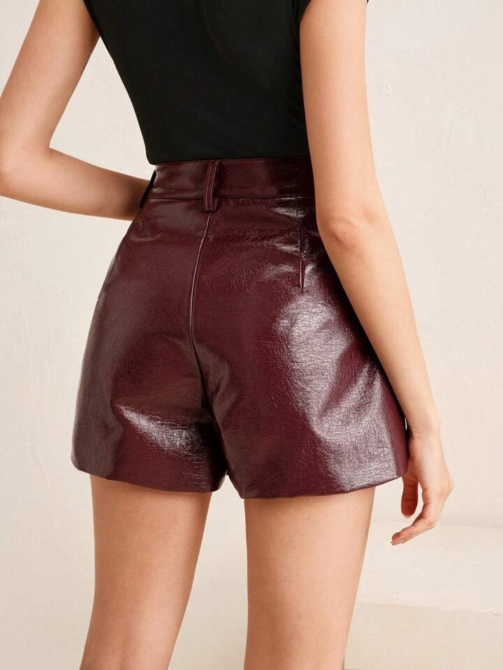 Leather Shorts