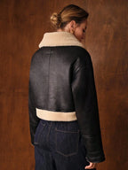 Shearling Collar Jacket