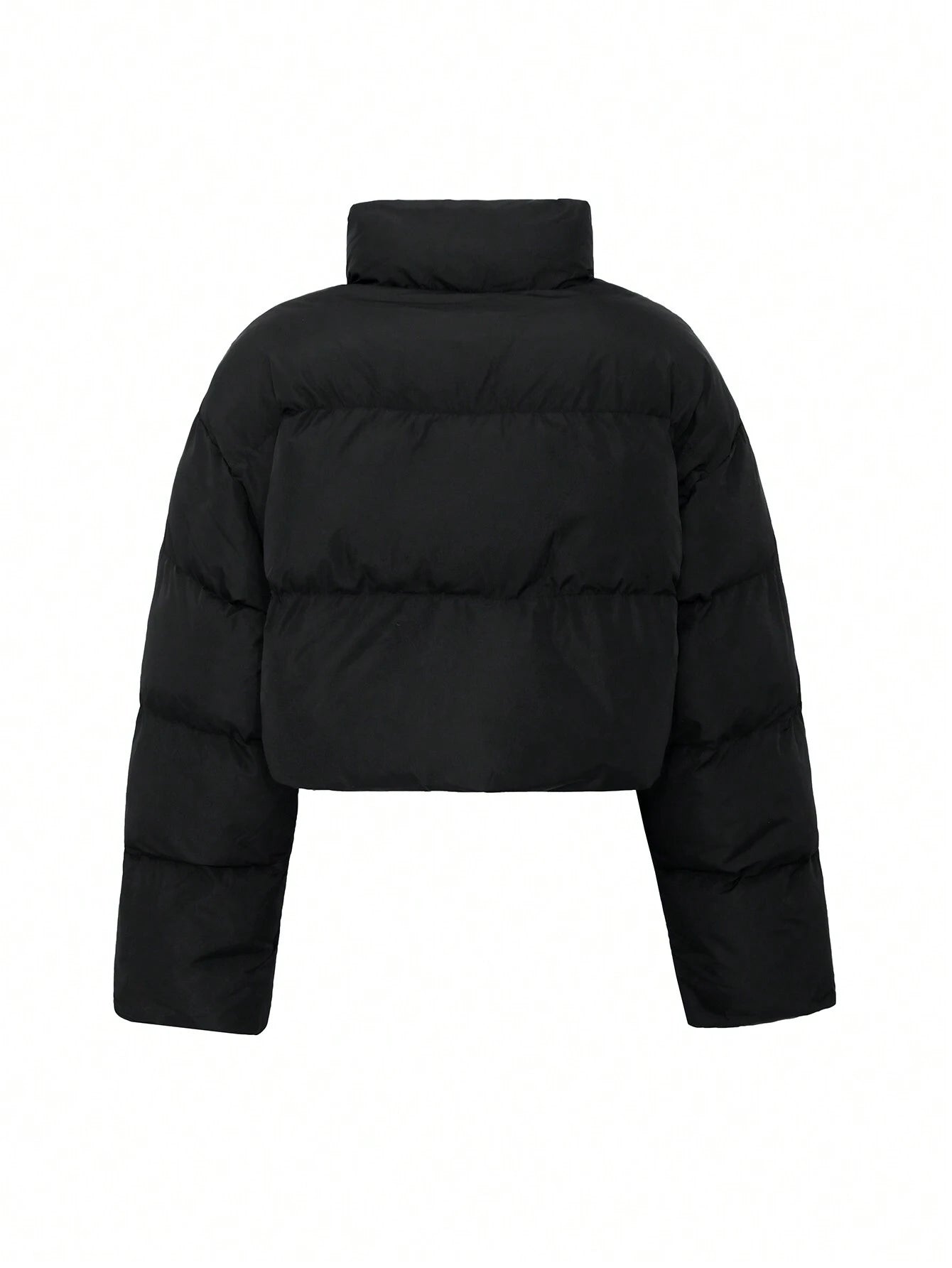 Puffer Cropped Zip up Jacket