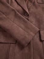 Kobi Halperin Brenna suede blazer