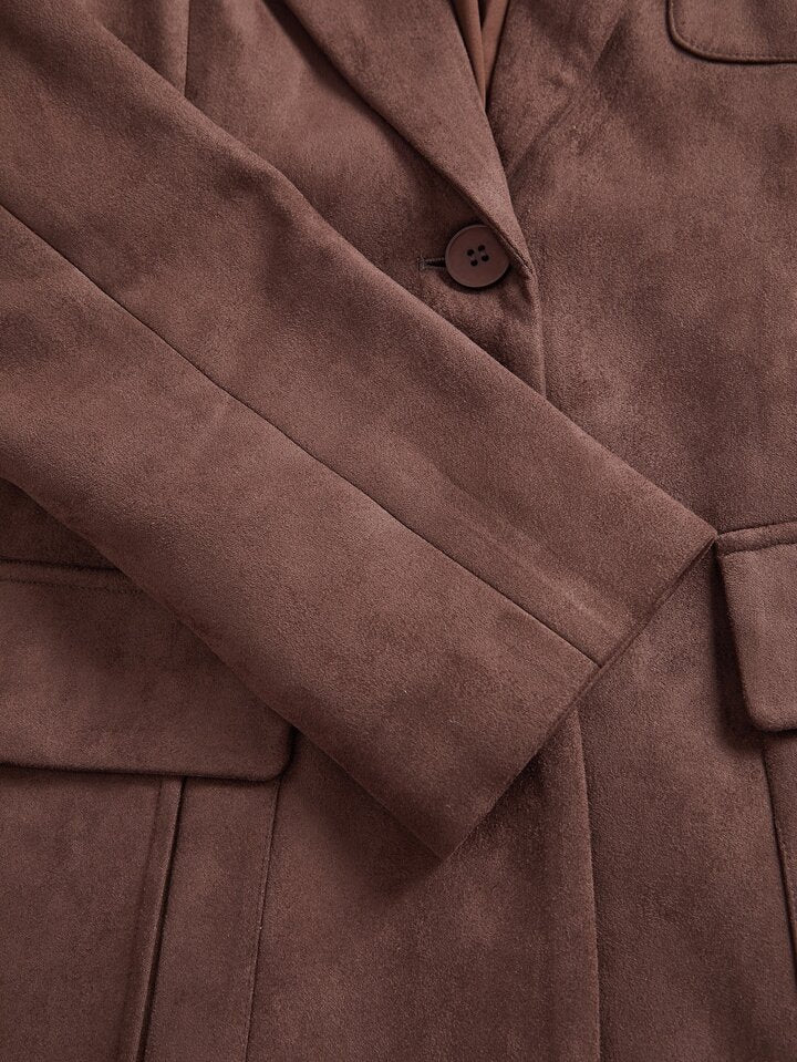 Kobi Halperin Brenna suede blazer