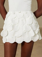 Mini Scallop Skirt