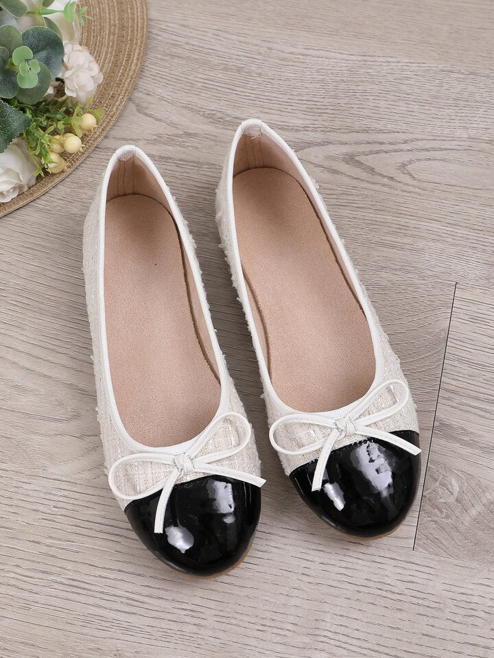 Leather Ballerina Shoes