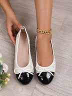 Leather Ballerina Shoes