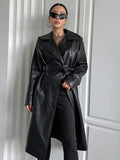 Leather Trench Coat