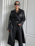 Leather Trench Coat