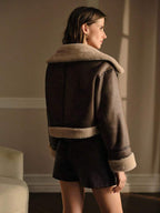 Shearling Collar Jacket