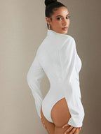 One Shoulder Suede Top