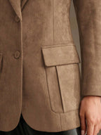 Kobi Halperin Brenna suede blazer