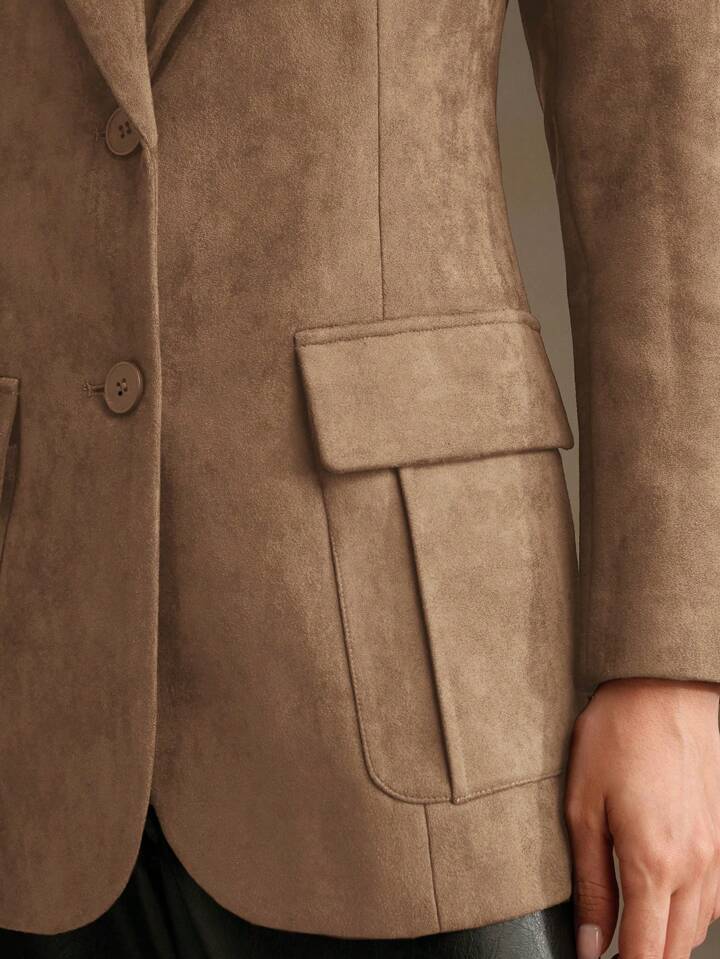 Kobi Halperin Brenna suede blazer