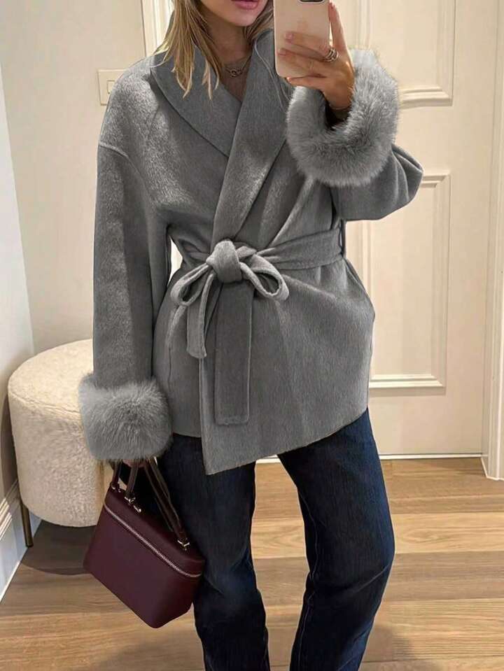 Belted Wool Coat