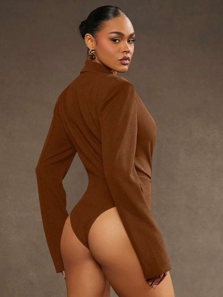 One Shoulder Suede Top