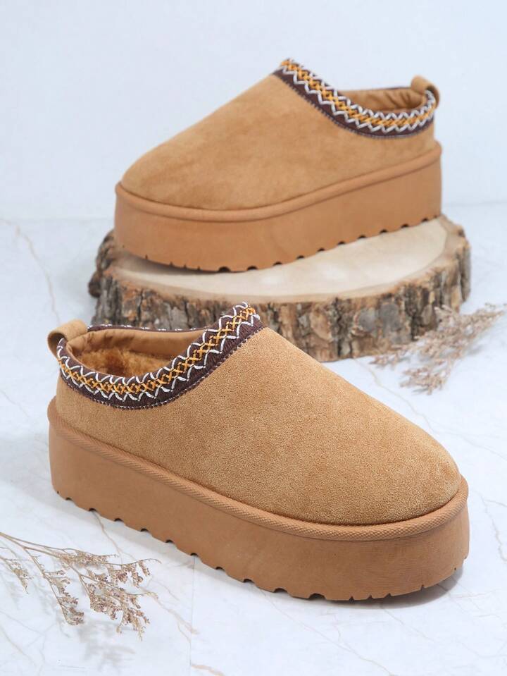 Africain Round Soft Leather Shoes