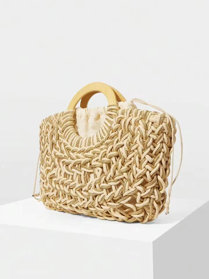 Gold Tote Bag