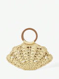 Straw Handle Bag