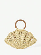 Straw Handle Bag