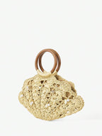 Straw Handle Bag