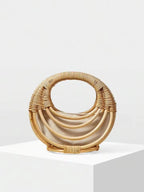 Straw Top Handbag