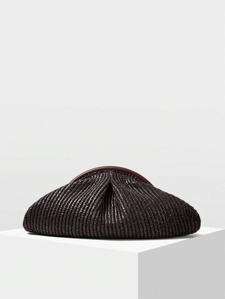 Straw Clutch Bag