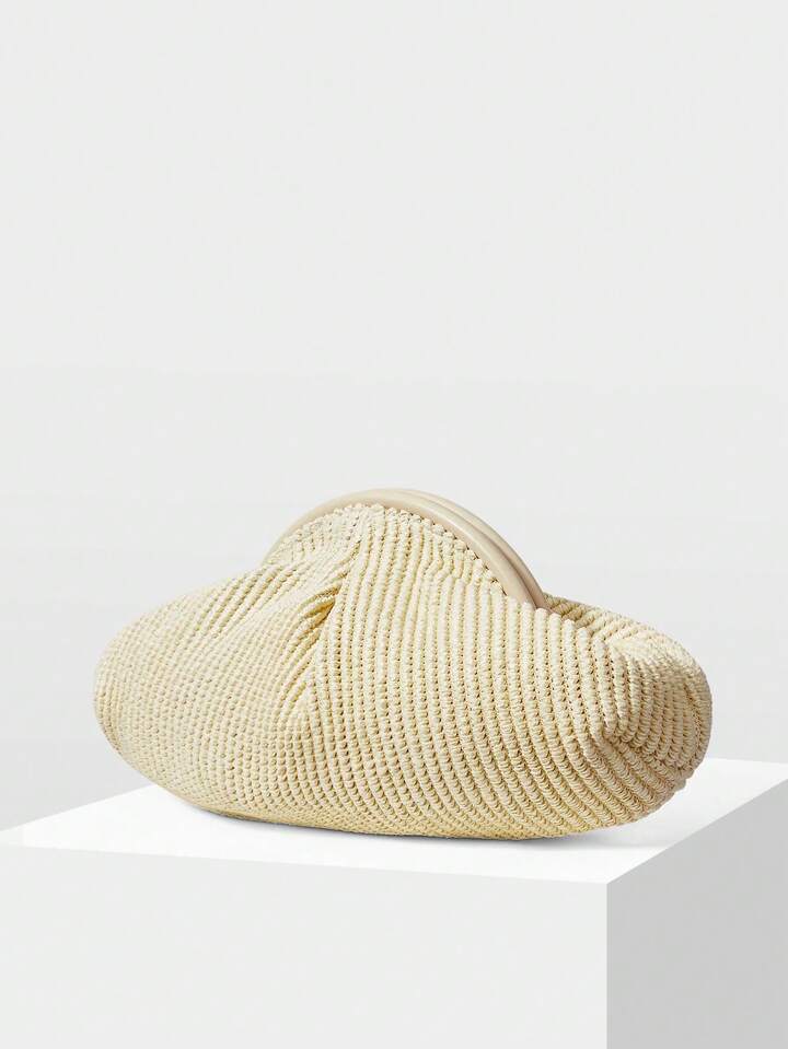 Straw Clutch Bag