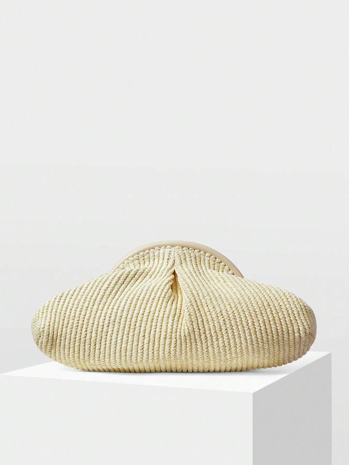 Straw Clutch Bag