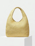 Raffia Shoulder Bag
