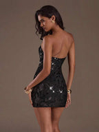 Strapless Mini Dress