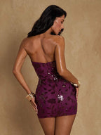 Strapless Mini Dress