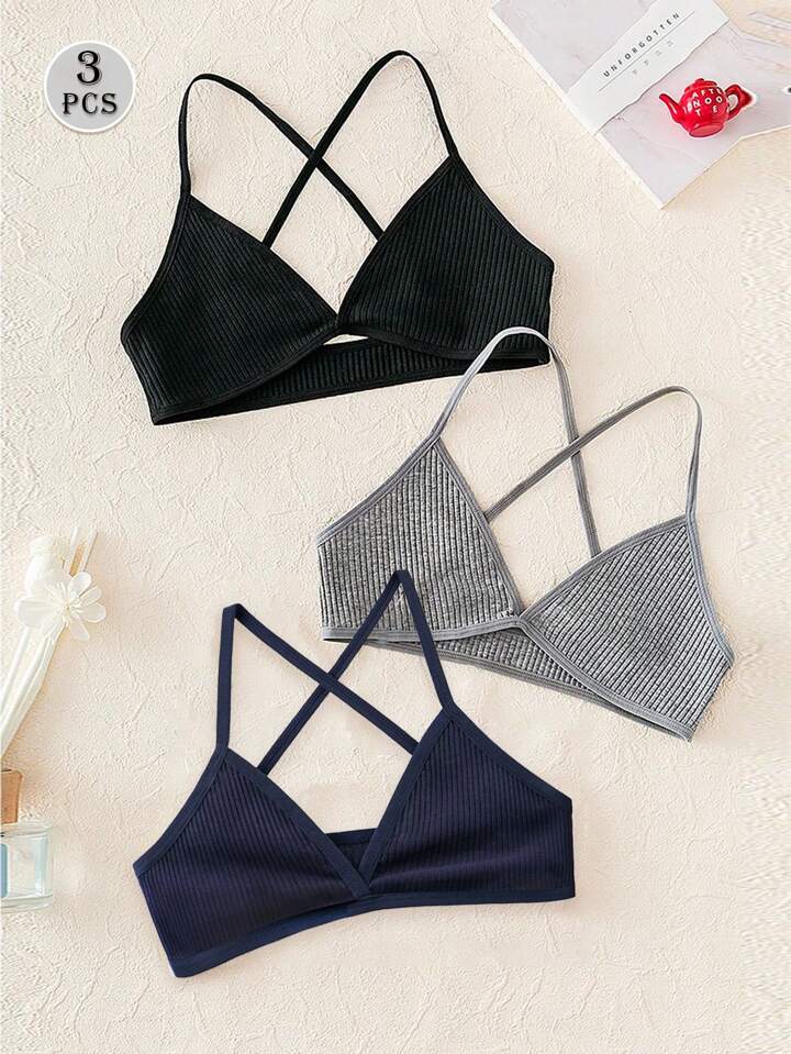 Triangle Bra (3pcs)