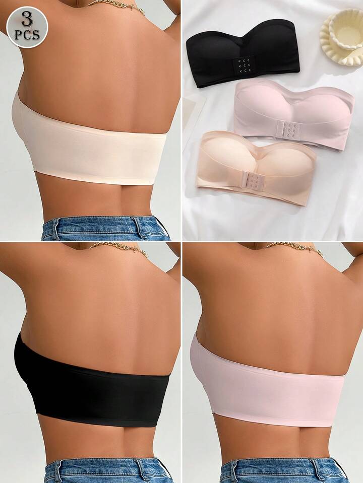 Underwire Padded Bras (3pcs)