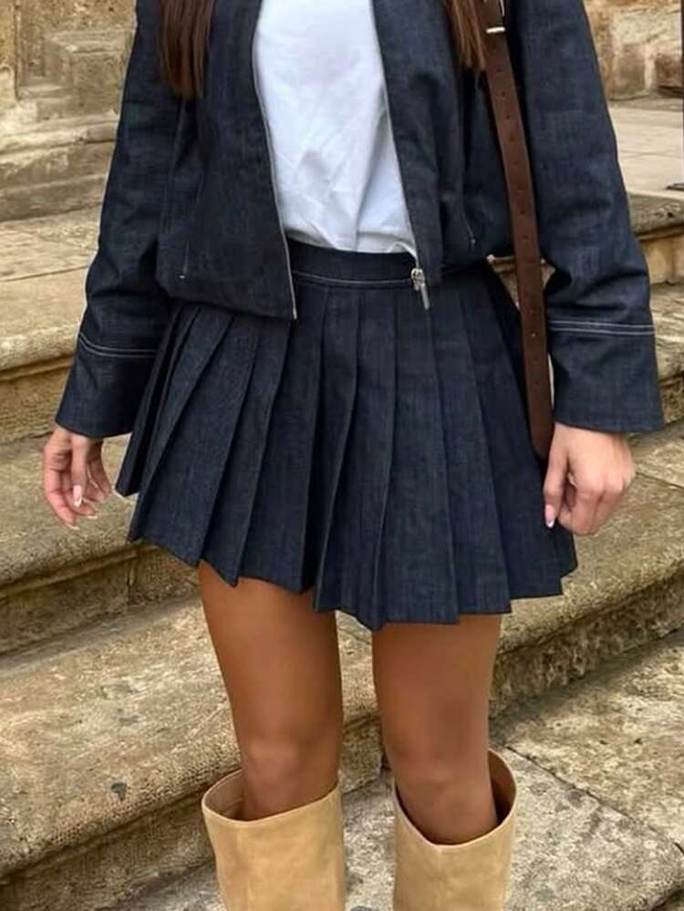 Denim Skirt