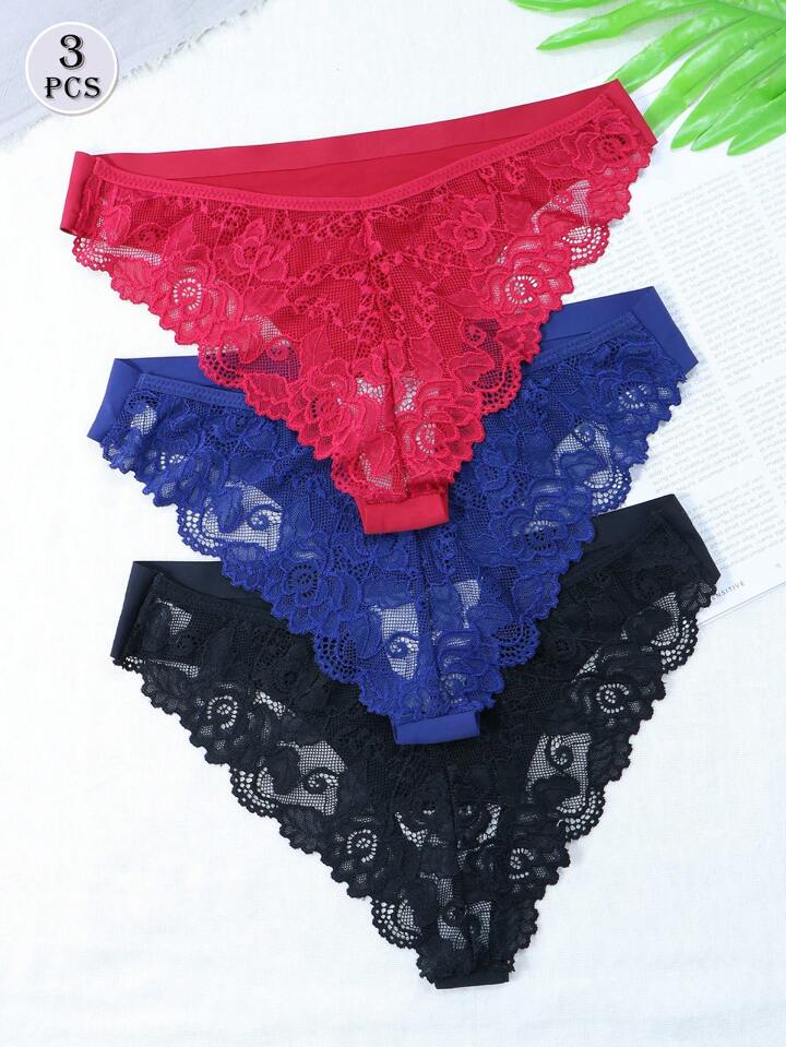 Lace Panties (3pcs)