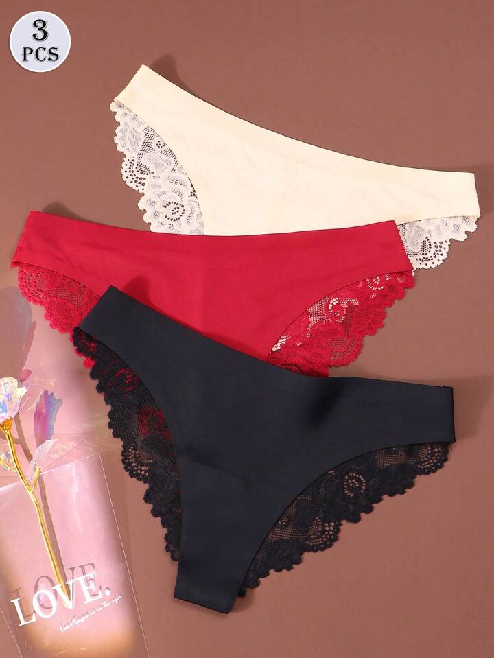 Lace Panties (3pcs)