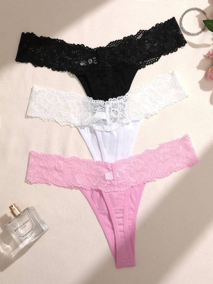 Lace Panties (3pcs)