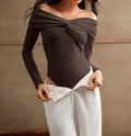 Off Shoulder Bodysuit