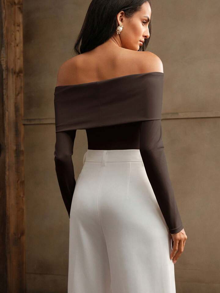 Off Shoulder Bodysuit