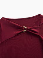 Asymmetric Shoulder Top