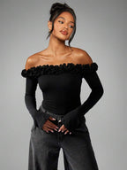 Off Shoulder Bodysuit